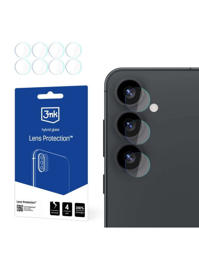 Hybrid Glass for Camera Lens 3mk Lens Protection for Samsung Galaxy S25