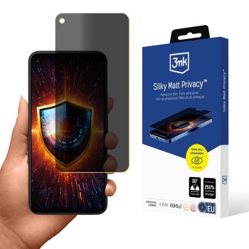Privacy Screen Protector 3mk Silky Matt Privacy for Google Pixel 4A Privacy Screen Protector 3mk Silky Matt Privacy for Google Pixel 4A