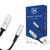3mk USB-C adapter - 3.5 mm minijack - silver 3mk USB-C adapter - 3.5 mm minijack - silver