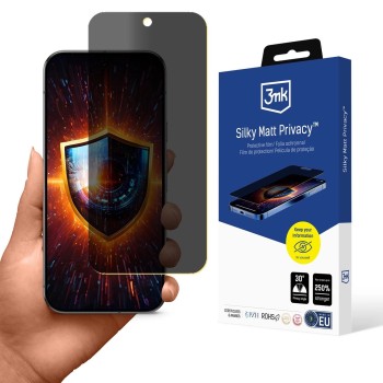 Privacy Screen Protector 3mk Silky Matt Privacy for Google Pixel 9 Pro Privacy Screen Protector 3mk Silky Matt Privacy for Google Pixel 9 Pro