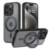 Tech-Protect MagRing MagSafe Case with Stand for iPhone 16 Pro Max - Black Tech-Protect MagRing MagSafe Case with Stand for iPhone 16 Pro Max - Black