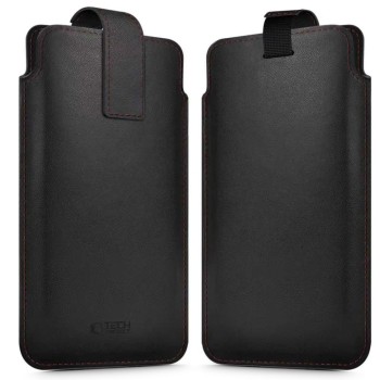 Tech-Protect SM65 case for 6.0-6.9" smartphones - black and red