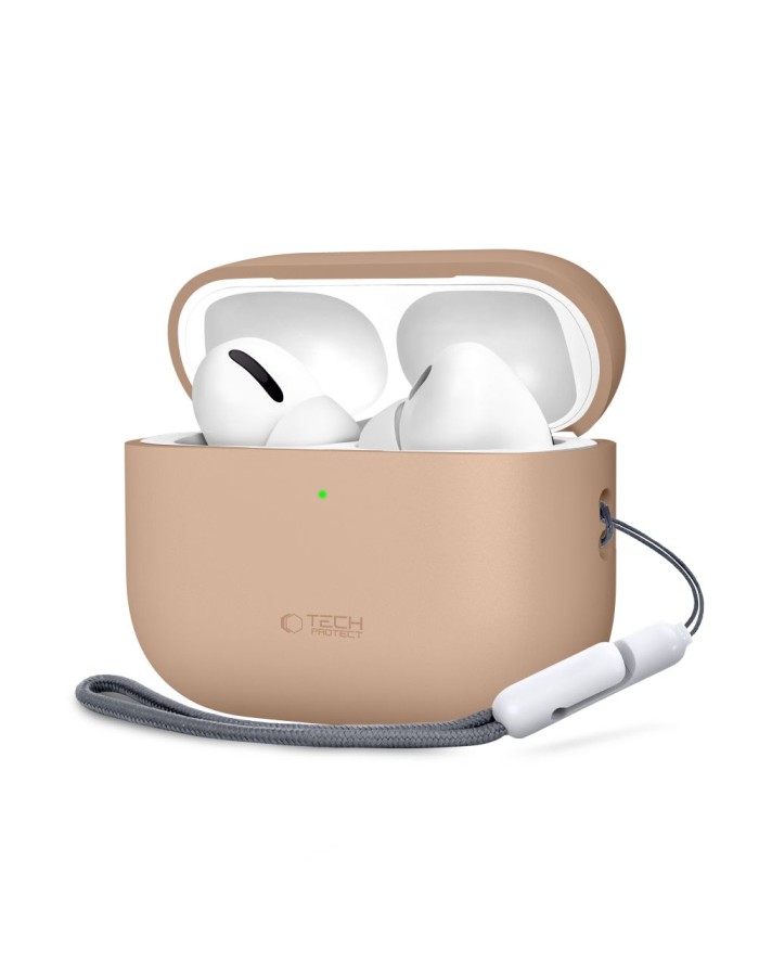 Tech-Protect Silicone Case for AirPods Pro 3 - Beige