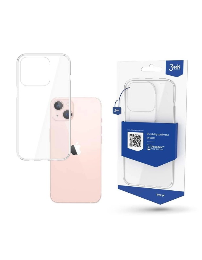 Case for iPhone 14 from the 3mk Armor Case series - transparent Case for iPhone 14 from the 3mk Armor Case series - transparent