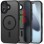 Tech-Protect MagMat XT 4-set MagSafe case for iPhone 17 - matte black