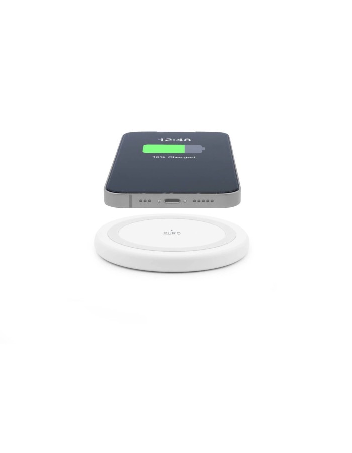Puro Wireless Charger for Android, iPhone - White
