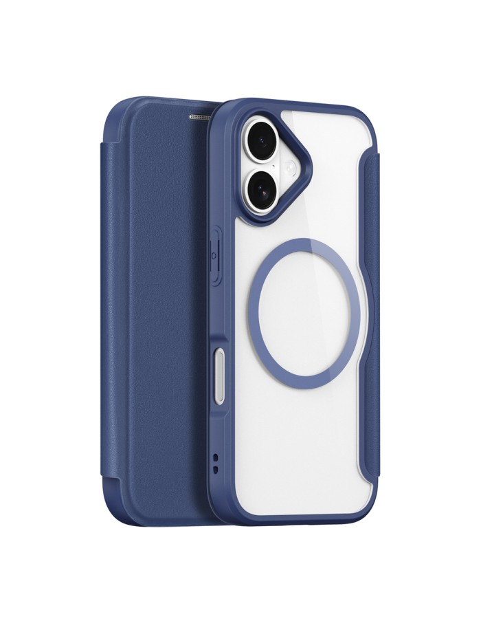 Dux Ducis Skin X Pro iPhone 17 Air Case with MagSafe and Wallet - Blue Dux Ducis Skin X Pro iPhone 17 Air Case with MagSafe and Wallet - Blue
