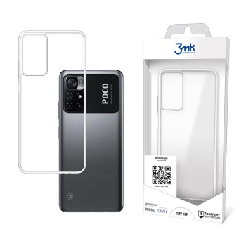 3mk Armor Case for Xiaomi Redmi Note 11S 5G / Xiaomi Poco M4 Pro 5G - Transparent 3mk Armor Case for Xiaomi Redmi Note 11S 5G / Xiaomi Poco M4 Pro 5G - Transparent