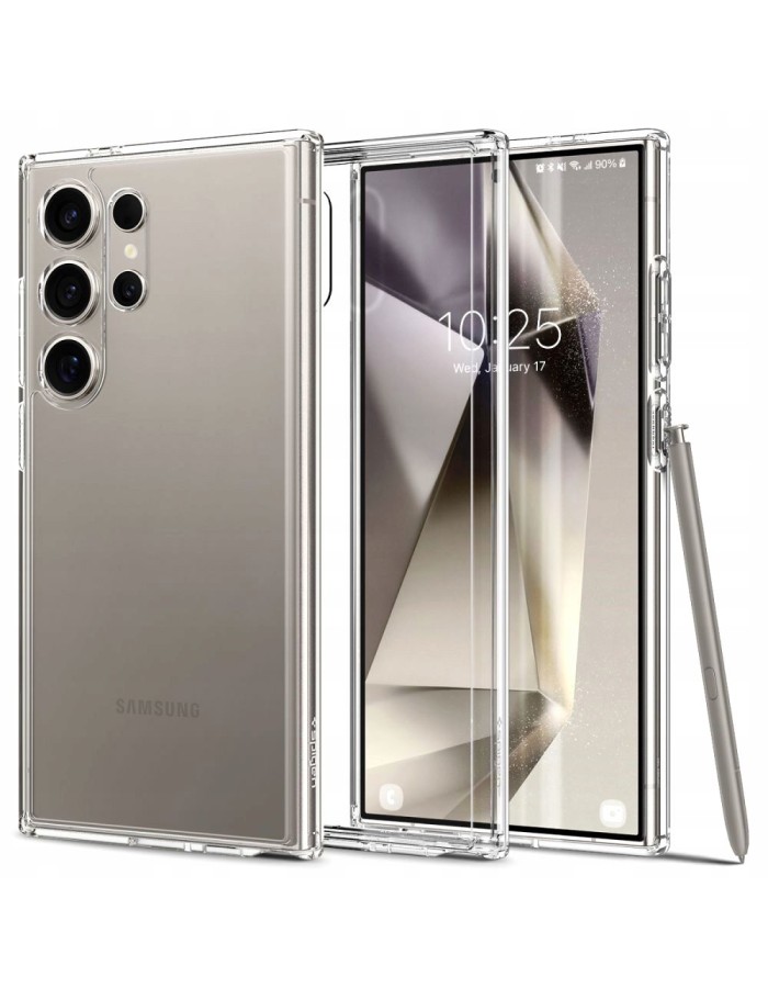 Spigen Ultra Hybrid Case for Samsung Galaxy S24 Ultra - Transparent Spigen Ultra Hybrid Case for Samsung Galaxy S24 Ultra - Transparent