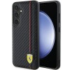 Ferrari Carbon Printed Line case for Samsung Galaxy S24+ - black Ferrari Carbon Printed Line case for Samsung Galaxy S24+ - black