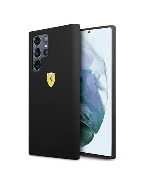 Ferrari FESSIHCS22LBK S22 Ultra S908 black/black hardcase On Track Silicone
