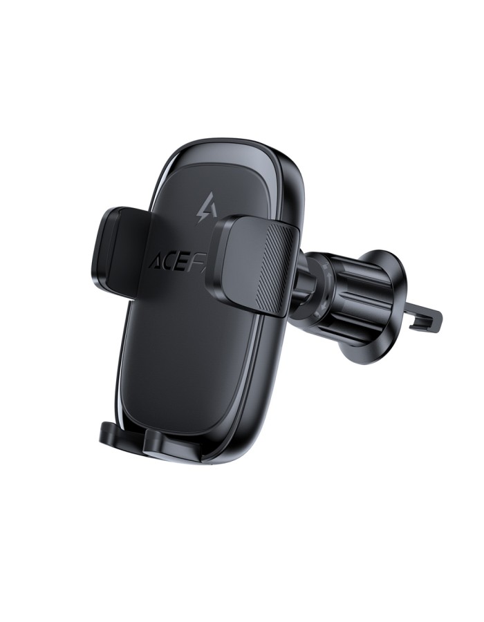 Acefast D48 Car Air Vent Mount with Wireless Charger - Black