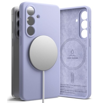 Ringke Silicone MagSafe Case for Samsung Galaxy S26 - Purple Ringke Silicone MagSafe Case for Samsung Galaxy S26 - Purple
