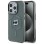 Karl Lagerfeld KLHMP15LHLSCHK iPhone 15 Pro 6.1" black/black hardcase IML Metal Choupette Head MagSafe