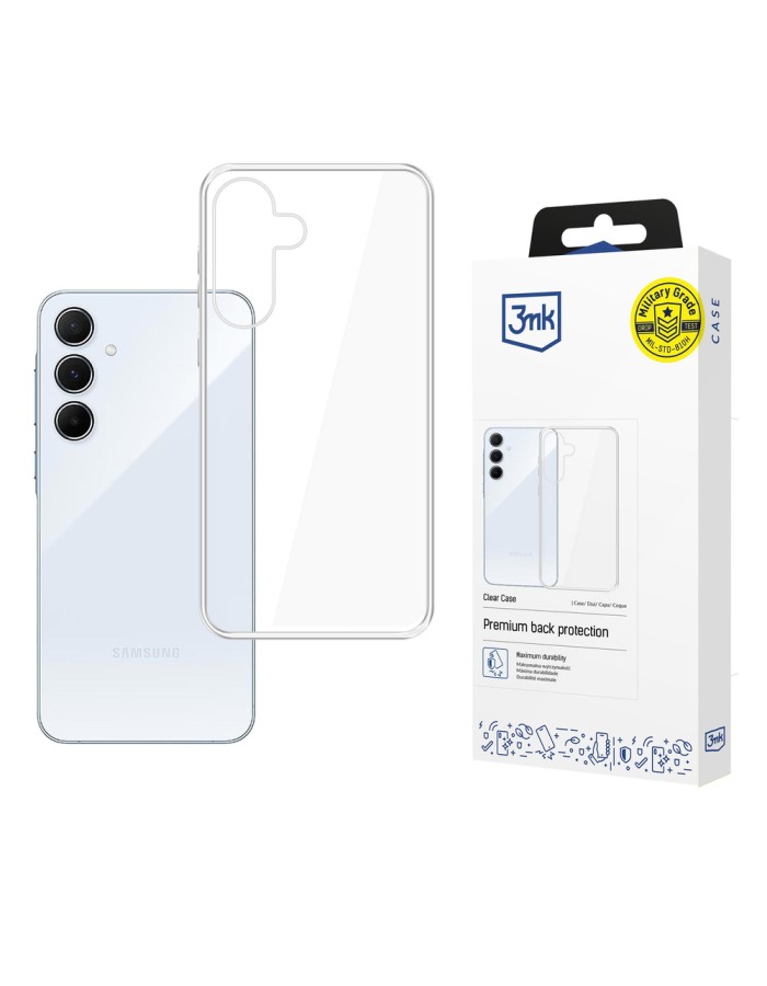 3mk Clear Case for Samsung Galaxy A57 - transparent