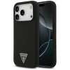 Guess Silicone Triangle Logo MagSafe Case for iPhone 17 Pro - Black Guess Silicone Triangle Logo MagSafe Case for iPhone 17 Pro - Black