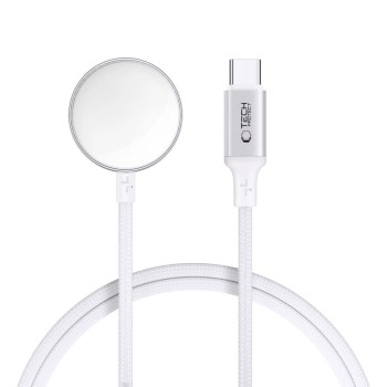 Tech-Protect UltraBoost USB-C Inductive Charger for Apple Watch 1m - White Tech-Protect UltraBoost USB-C Inductive Charger for Apple Watch 1m - White