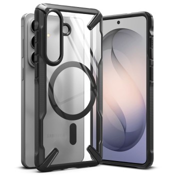 Ringke Fusion X Magnetic MagSafe Case for Samsung Galaxy S26 - Clear Black Ringke Fusion X Magnetic MagSafe Case for Samsung Galaxy S26 - Clear Black