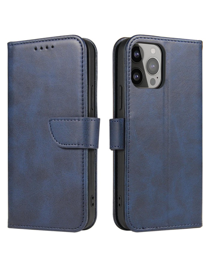 Magnet Case Cover for Xiaomi Redmi Note 12 Cover with Flip Wallet Stand Blue Magnet Case Cover for Xiaomi Redmi Note 12 Cover with Flip Wallet Stand Blue