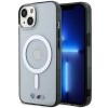 BMW Silver Ring MagSafe case for iPhone 14 Plus - transparent BMW Silver Ring MagSafe case for iPhone 14 Plus - transparent