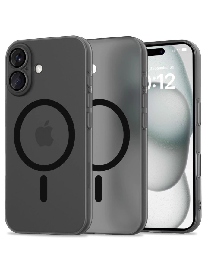 Tech-Protect MagSlim MagSafe iPhone 16 Case - Black