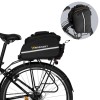 Wozinsky large bike rack bag 35l + rain cover black (WBB19BK) Wozinsky large bike rack bag 35l + rain cover black (WBB19BK)