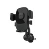 Dudao F2+ smartphone holder for air vent, clamp - black