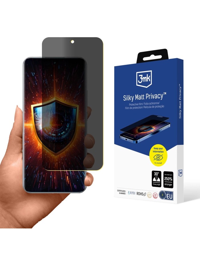 3mk Silky Matt Privacy Privacy Film for Realme 14 Pro+ 3mk Silky Matt Privacy Privacy Film for Realme 14 Pro+