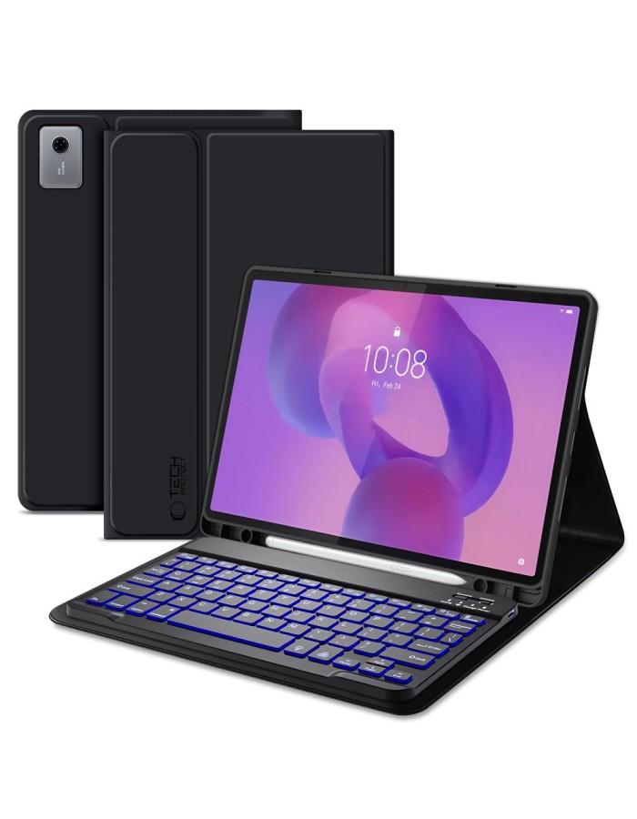 Tech-Protect SC Pen Case for Lenovo Idea Tab Plus 12.1 TB-361 - Black