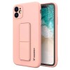 Wozinsky Kickstand Case silicone case with stand Samsung Galaxy A72 4G pink Wozinsky Kickstand Case silicone case with stand Samsung Galaxy A72 4G pink