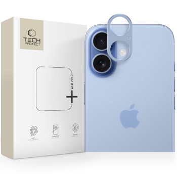 Tech-Protect Camalloy Fit+ Camera Glass for iPhone 17 - Blue Tech-Protect Camalloy Fit+ Camera Glass for iPhone 17 - Blue