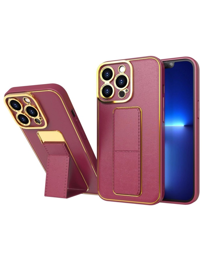 New Kickstand Case for iPhone 12 with stand red