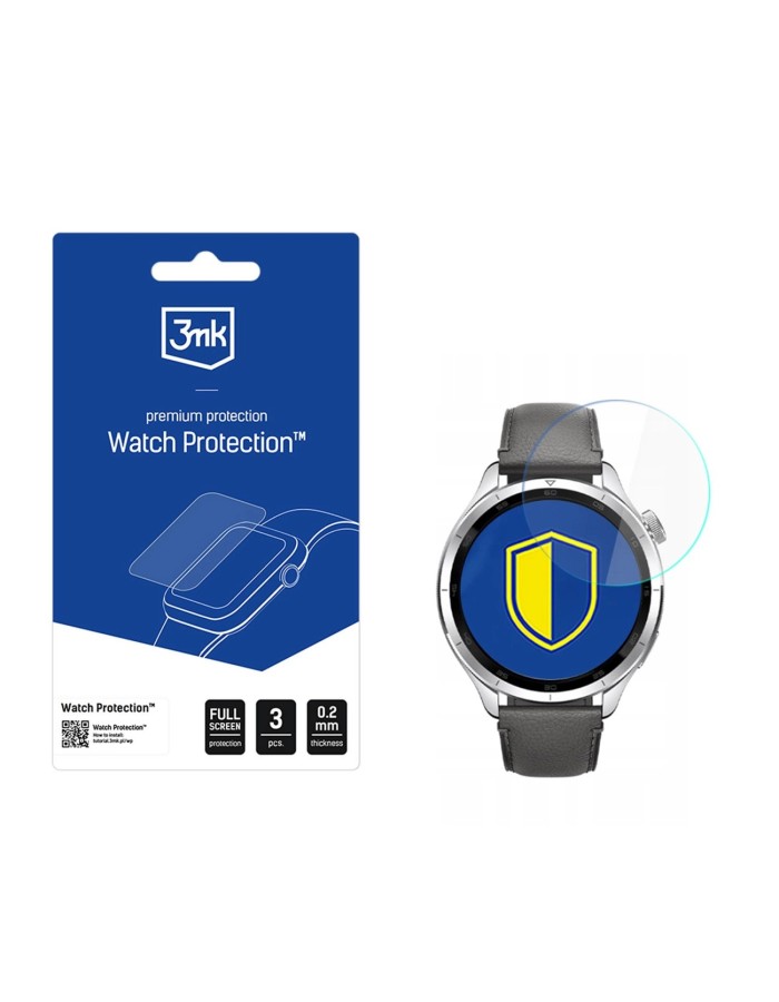 Hybrid Glass 3mk Watch Protection FlexibleGlass for Xiaomi Watch S4