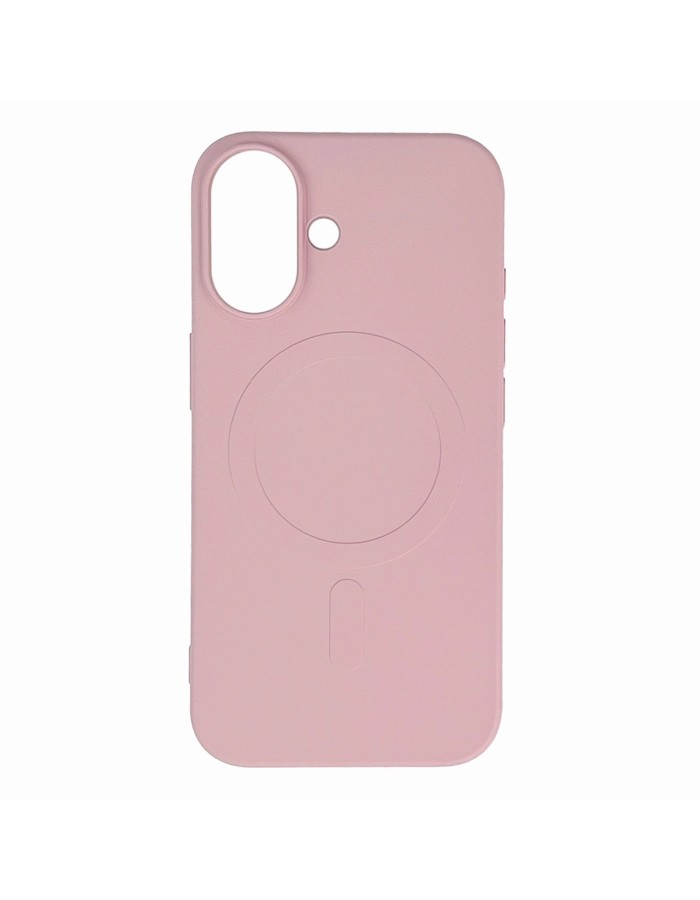 Liquid Silicone Case with MagSafe for Samsung Galaxy S25 Edge - Pink Liquid Silicone Case with MagSafe for Samsung Galaxy S25 Edge - Pink