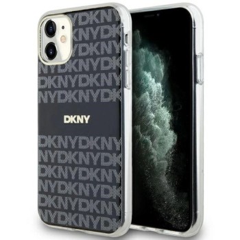 DKNY IML Mono &amp;amp; Stripe MagSafe case for iPhone 11 / Xr - black