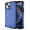 Honeycomb Case armor cover with TPU Bumper for iPhone 13 mini blue
