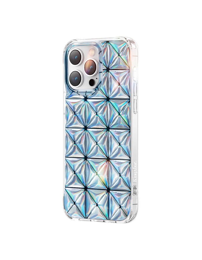 Kingxbar Miya Series case for iPhone 14 Plus cover back cover laser color