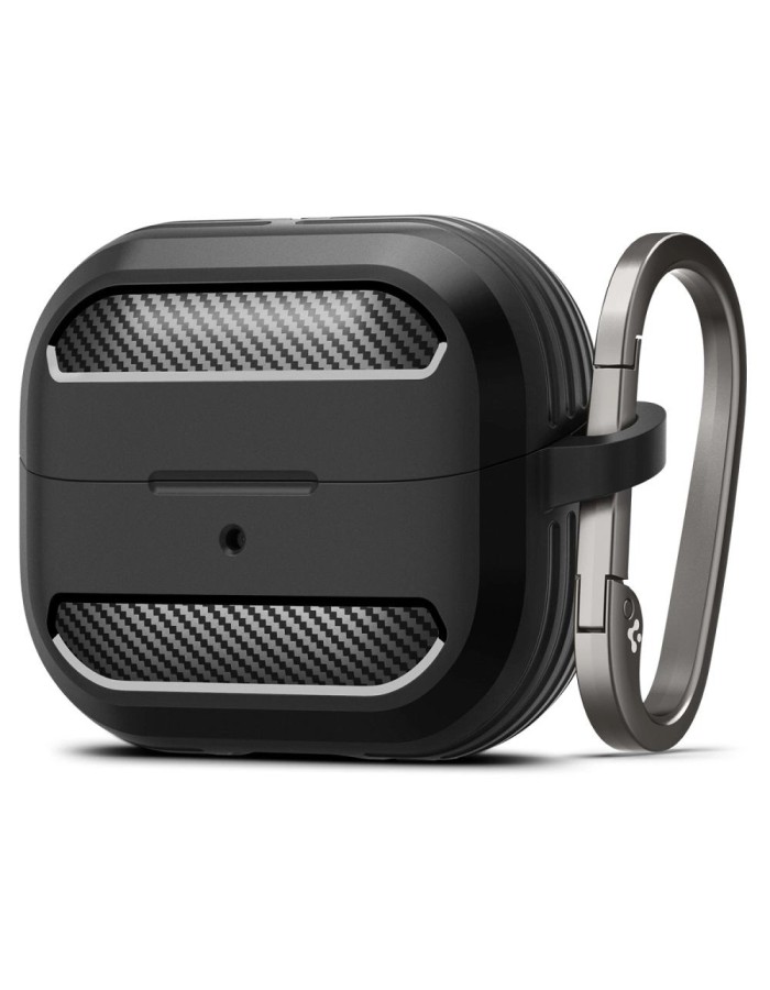 Spigen Rugged Armor Samsung Galaxy Buds 3 / 3 Pro Case - Black Spigen Rugged Armor Samsung Galaxy Buds 3 / 3 Pro Case - Black
