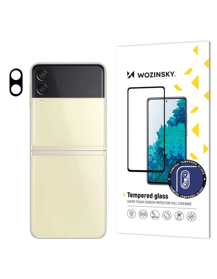 Wozinsky Full Camera Glass 9H Full Camera Tempered Glass for Samsung Galaxy Z Flip 3