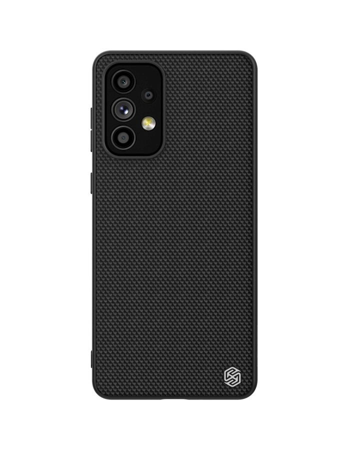 Nillkin Textured Case durable reinforced case with gel frame and nylon back for Samsung Galaxy A73 black Nillkin Textured Case durable reinforced case with gel frame and nylon back for Samsung Galaxy A73 black