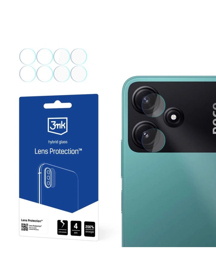 3mk Lens Protection™ hybrid camera glass for Poco M6 Pro 5G