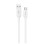 Dudao L2sT USB-A - USB-C 6A Cable 1.2m - White