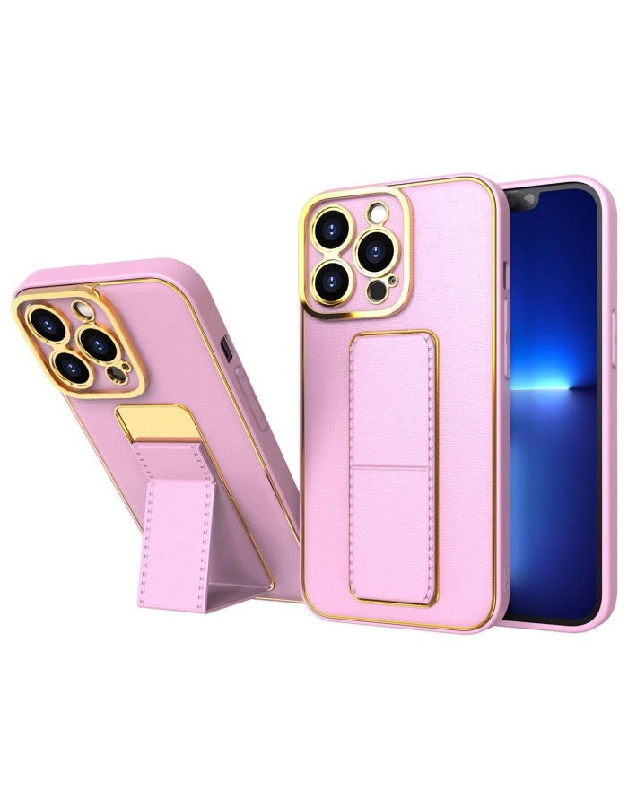 New Kickstand Case case for iPhone 13 Pro Max with stand pink New Kickstand Case case for iPhone 13 Pro Max with stand pink