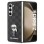 Karl Lagerfeld Saffiano Monogram Ikonik Pin case for Samsung Galaxy Z Fold 5 - black
