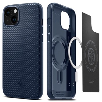 Spigen Mag Armor Case with MagSafe for iPhone 15 Plus - Blue