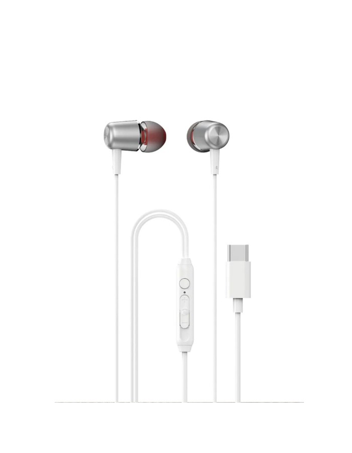 Dudao X1PROT In-Ear Wired USB-C Headphones 1.2m - White Dudao X1PROT In-Ear Wired USB-C Headphones 1.2m - White