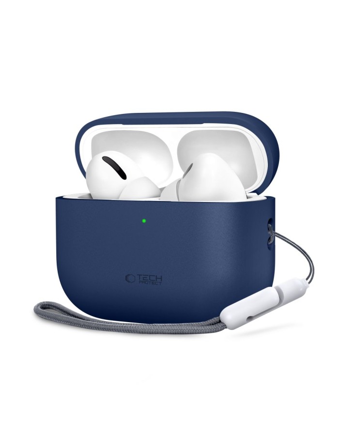 Tech-Protect Silicone Case for AirPods Pro 3 - Navy Blue Tech-Protect Silicone Case for AirPods Pro 3 - Navy Blue