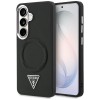 Guess Embossed Ring Triangle Logo MagSafe case for Samsung Galaxy S26 - black Guess Embossed Ring Triangle Logo MagSafe case for Samsung Galaxy S26 - black