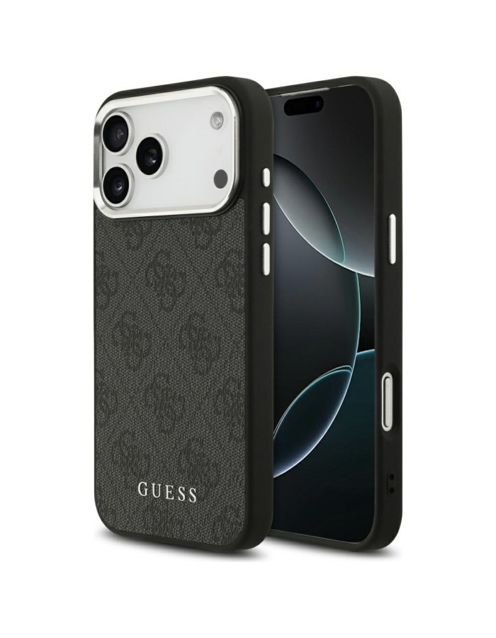 Guess 4G Classic Logo MagSafe case for iPhone 17 Pro Max - black Guess 4G Classic Logo MagSafe case for iPhone 17 Pro Max - black