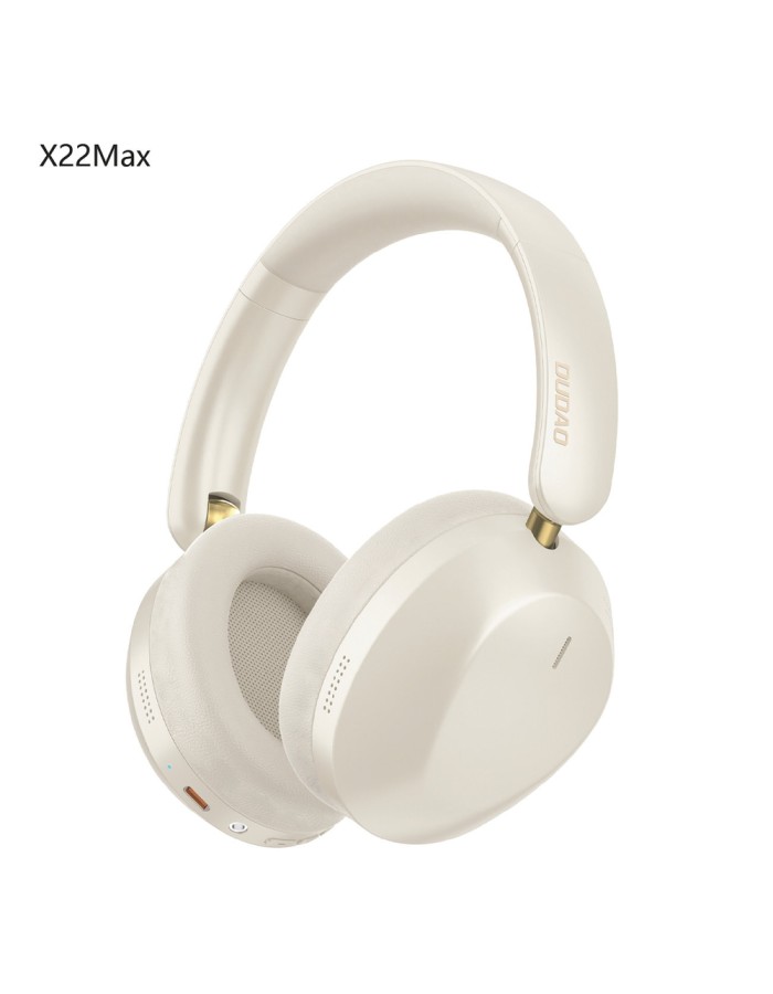 Dudao X22 Max Wireless On-Ear Bluetooth Headphones with ANC - Beige